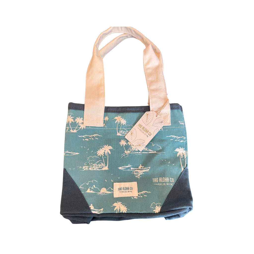 WHOLE FOODS トート S Blue