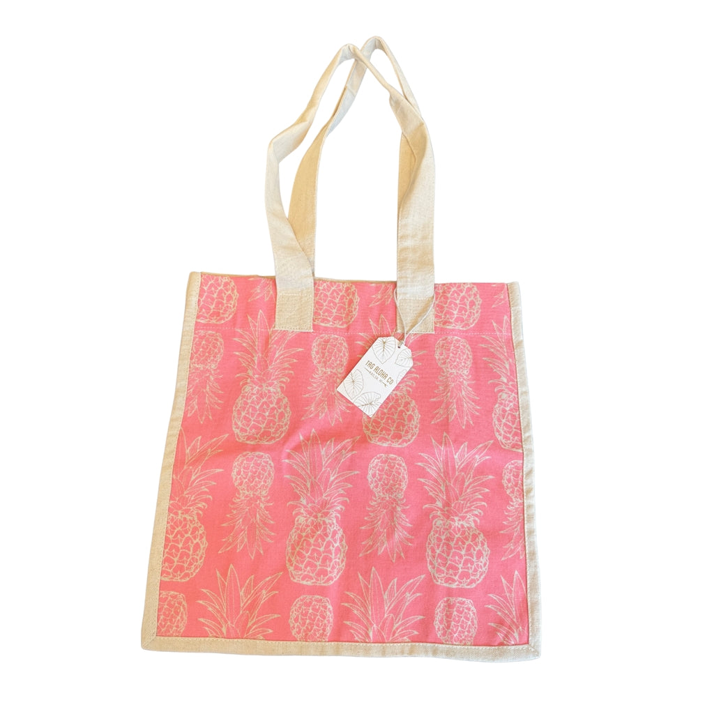 WHOLE FOODS トート L Pink