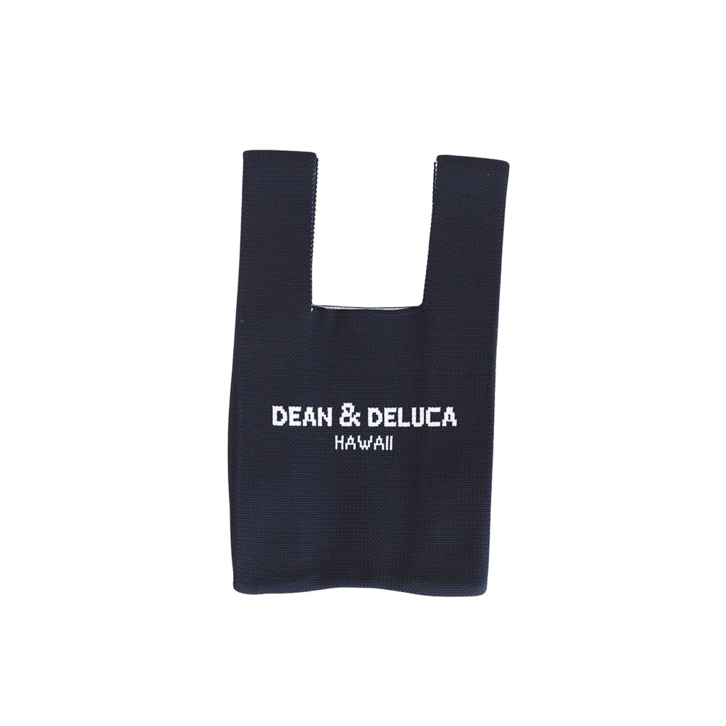 Dean and Deluca ニットバッグ Navy