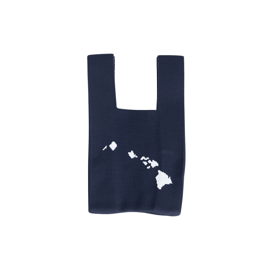 Dean and Deluca ニットバッグ Navy