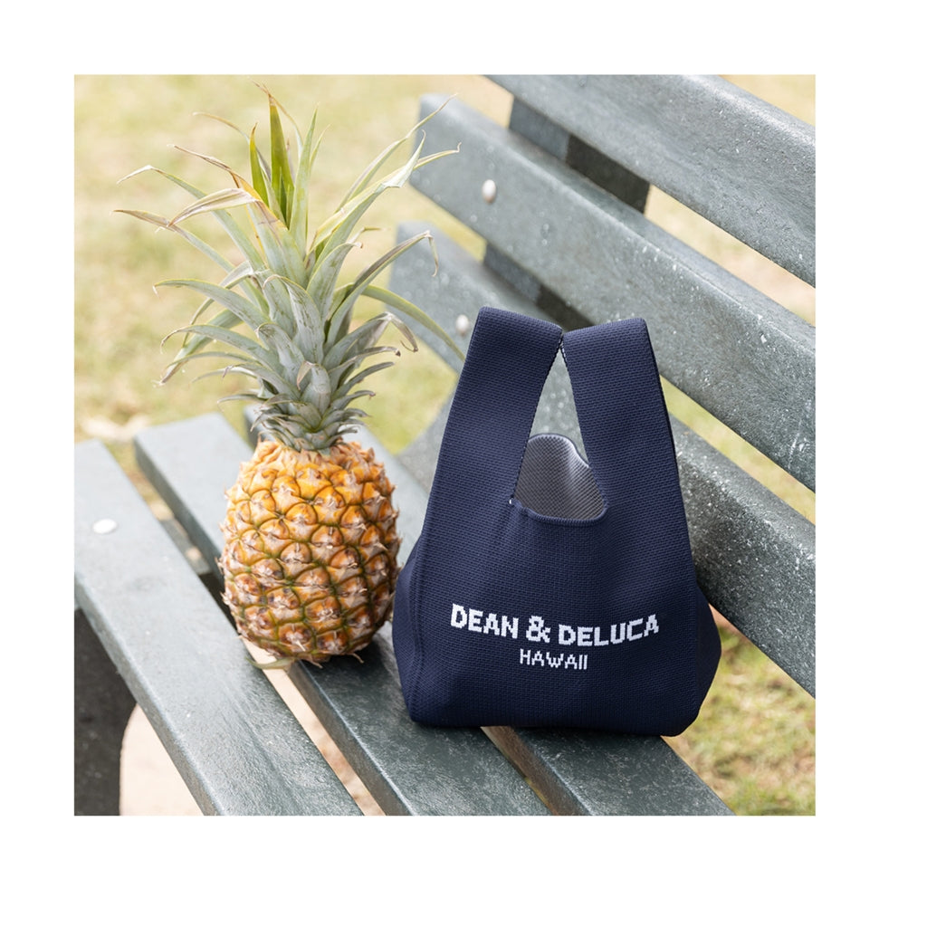 Dean and Deluca ニットバッグ Navy