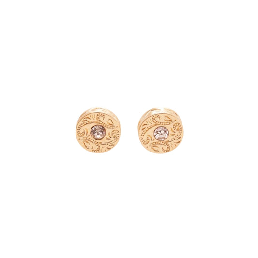 ピアス スタッドストーン"GOLD"
