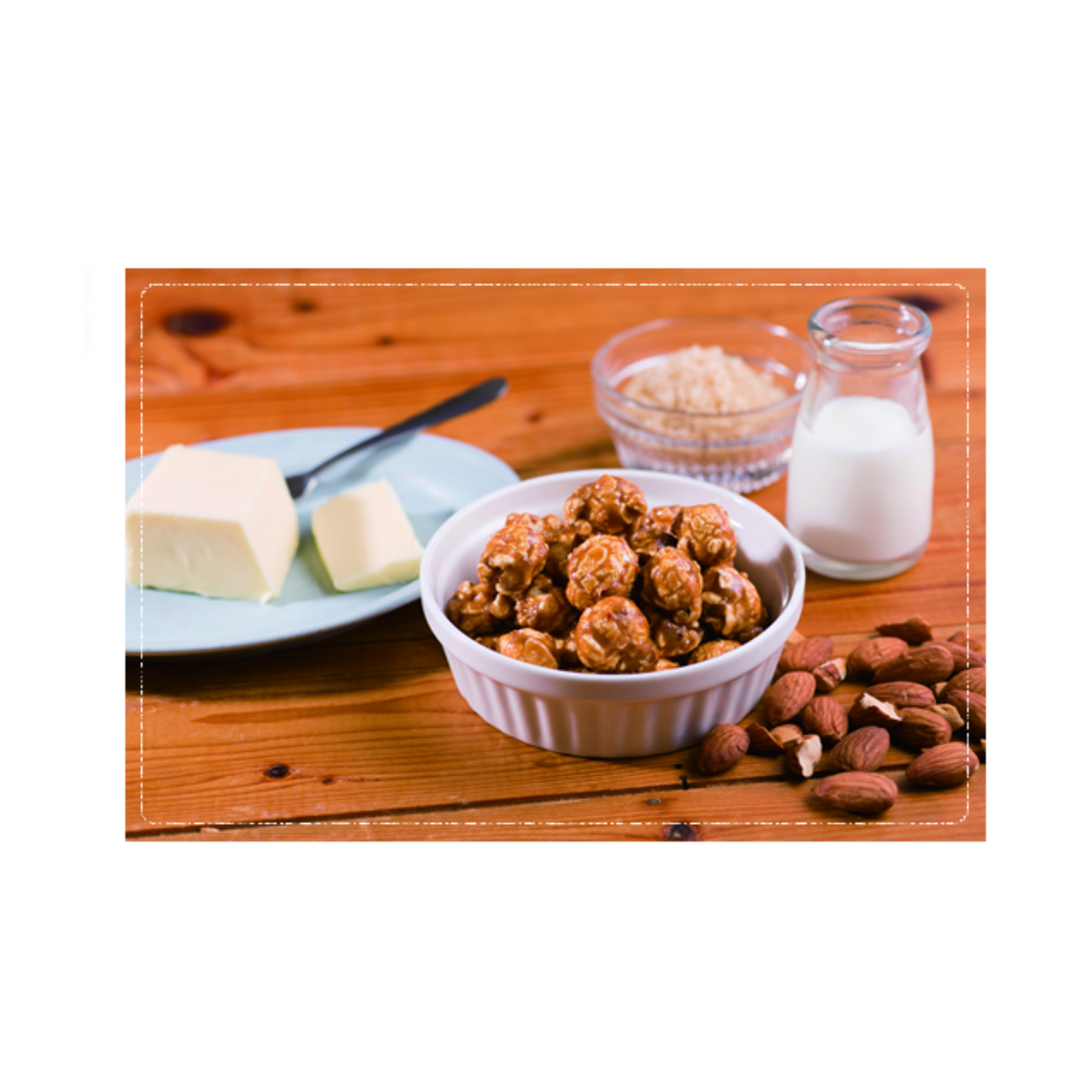 ポップコーン キャラメル&アーモンド