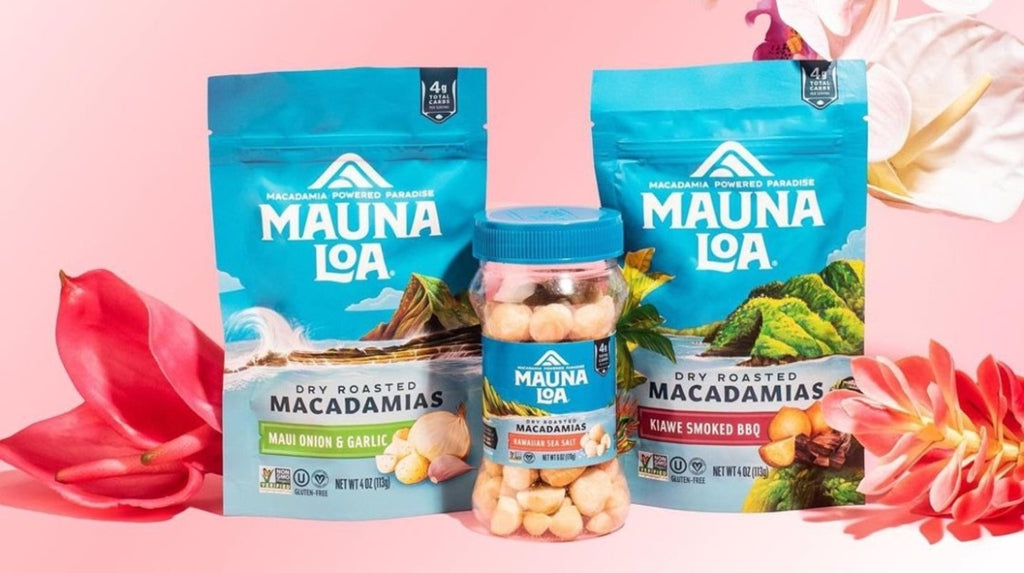 Hawaiian Host Onion Garlic Macadamia Nuts Mini Pack (14g) 5-pack