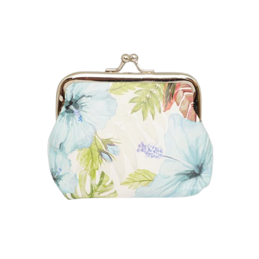 Purse Hibiscus Coin Case