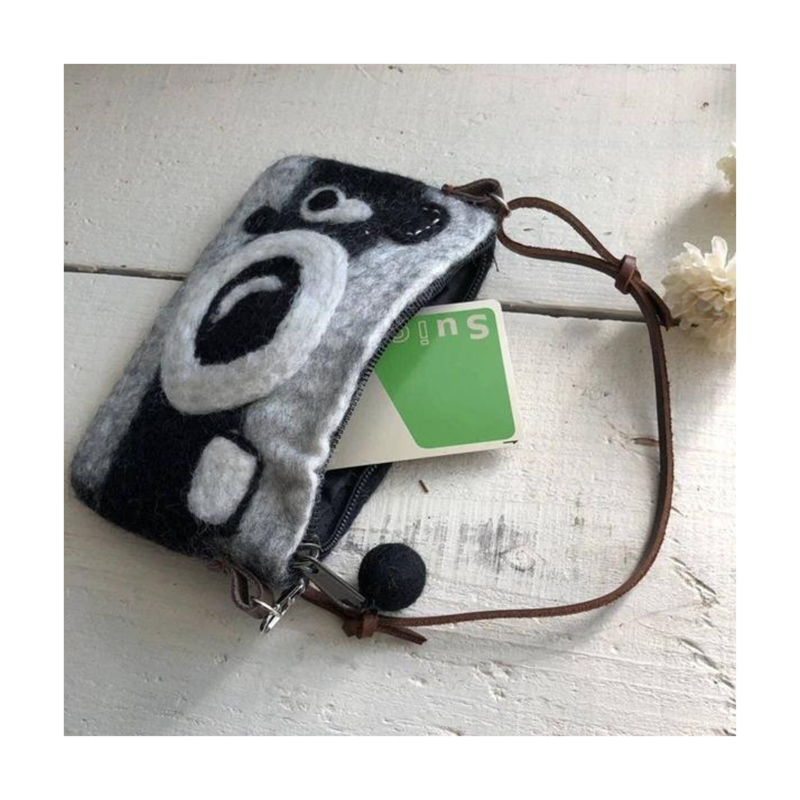 Felt Wool Camera Pouch