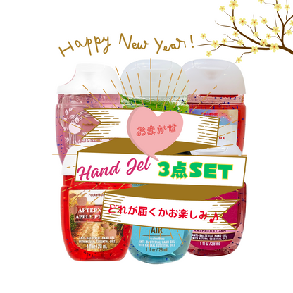 【New Year Sale】　ハンドサニタイザー3点セット