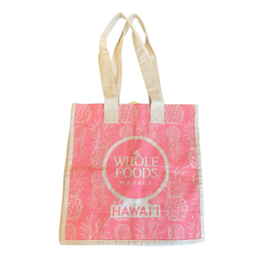 WHOLE FOODS トート　L  Pink