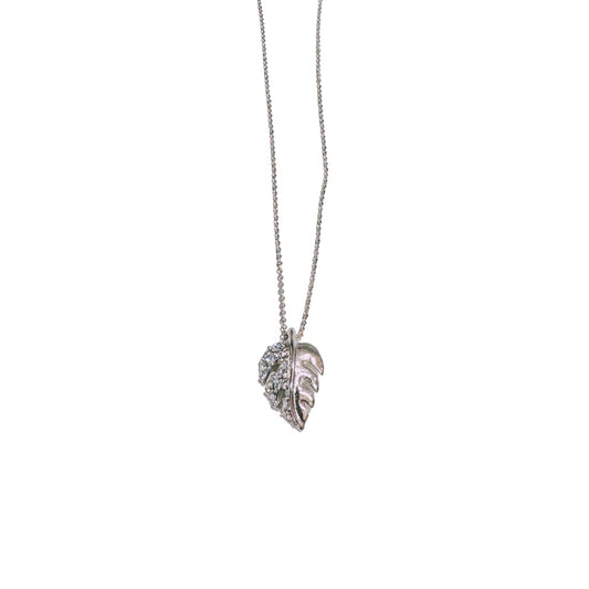 Necklace Leaf Monstera (Silver)