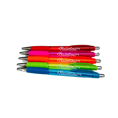 Rainbow Drive-in Ballpoint Pen Red