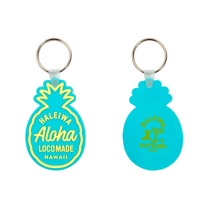 Haleiwa Rubber Keyring Pineapple Saxophone