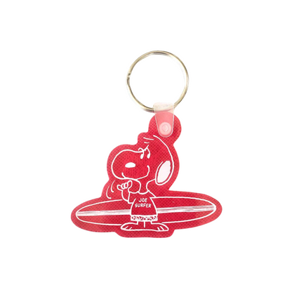 Snoopy Shape Keychain "Red"