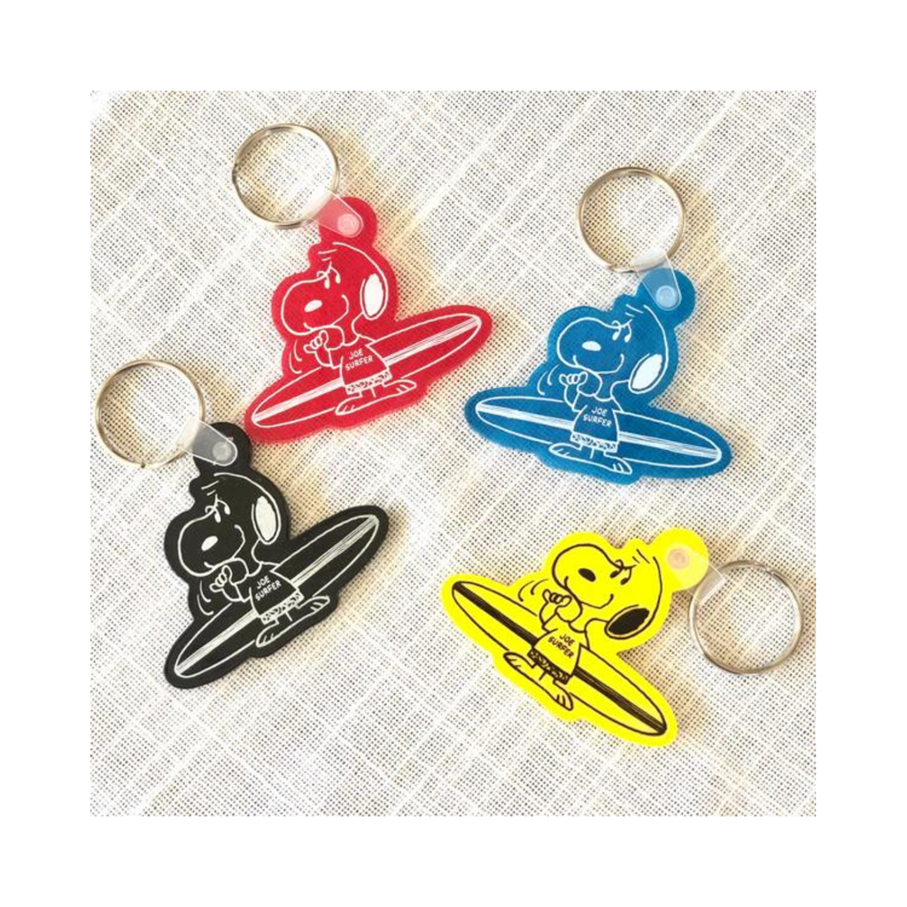 Snoopy Shape Keychain "Red"