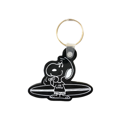 Snoopy Shape Keychain "Black"