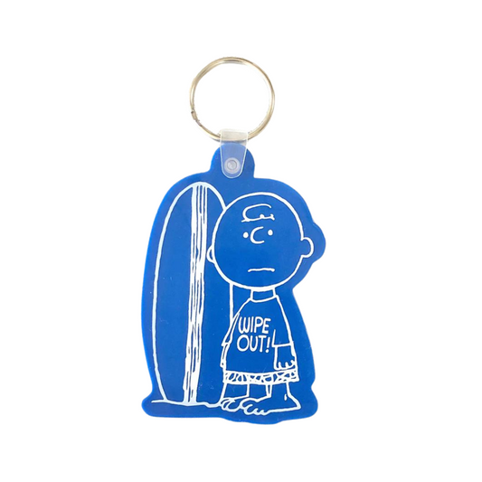 Charlie Brown Shape Keychain"Blue"