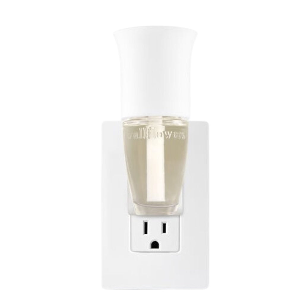 ルームフレグランス プラグインスターター (本体のみ) ホワイトパールフレアーナイトライト Wallflowers Fragrance Plug White Pearl Flare Night Light