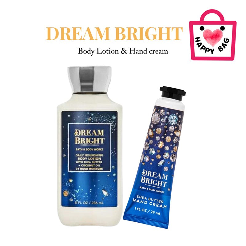 Happy Bag Dream Bright Set A "Dream Bright Body lotion" "Dream Bright Hand cream"