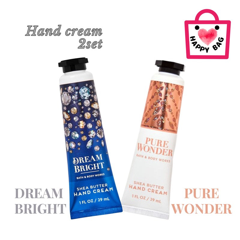 Happy Bag Hand Cream Set C "Dream Bright" "Pure Wonder"