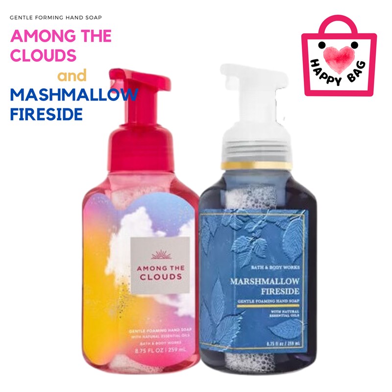 Happy Bag Hand Soap Set D "Marshmallow Fireside" "Among the Clouds"