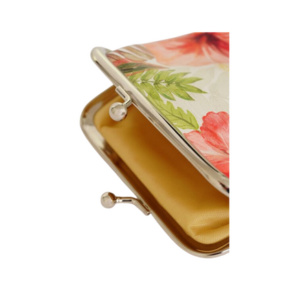 Purse Hibiscus Coin Case