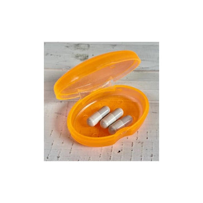 Rainbow Drive-In Pill Case Orange