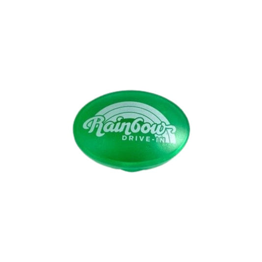 Rainbow Drive-In Pill Case, Green