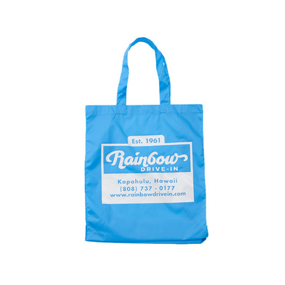 Rainbow Drive-In Nylon Tote Bag Sky Blue