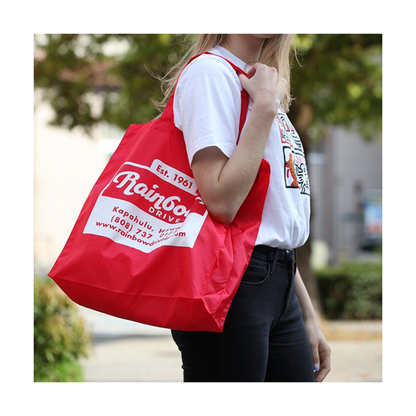 Rainbow Drive-In Nylon Tote Bag Sky Blue